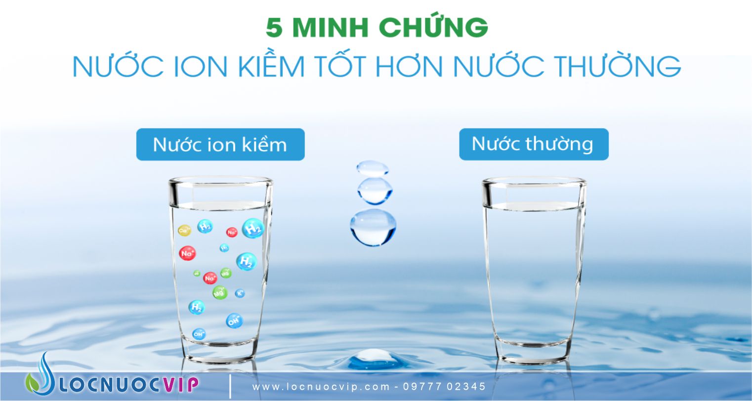 Nước ion kiềm có tác dụng đặc biệt gì đến sức khỏe?