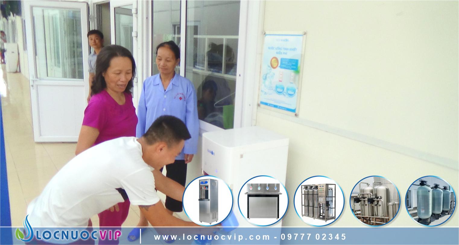 Lắp máy lọc nước công nghiệp RO trong Bệnh viện