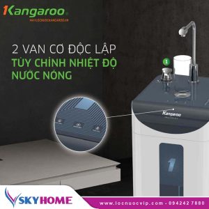 Máy lọc nước Kangaroo Hydrogen Slim nóng lạnh KG10A9SG