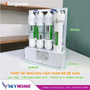 Máy lọc nước Kangaroo để gầm KGHP66