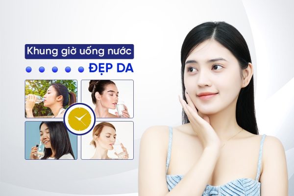 Muốn đẹp da và giúp cơ thể khỏe mạnh nên uống nước như nào