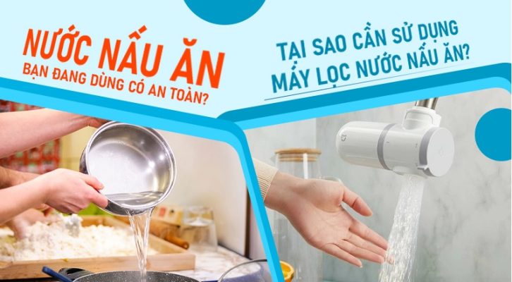 Máy lọc nước để nấu ăn: Nên chọn loại nào đang bán tại LocnuocVIP?