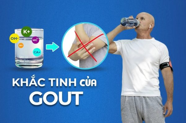 Sự thật nước điện giải ion Kiềm hỗ trợ điều trị bệnh gout?