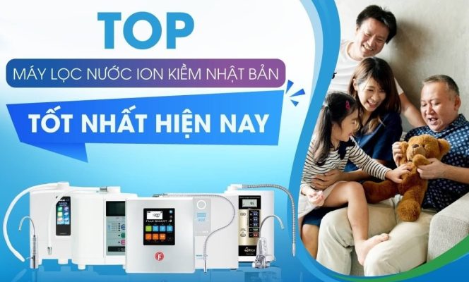 Top 6 thương hiệu Máy lọc nước Nhật Bản tốt nhất hiện nay