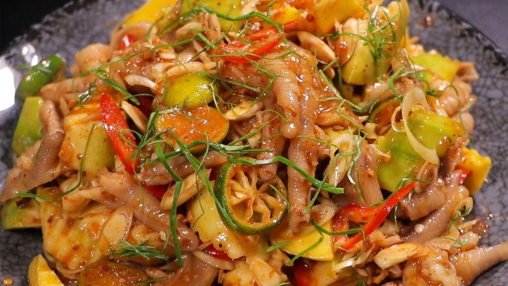 Chân Gà Rút Xương Sốt Tiêu Đen