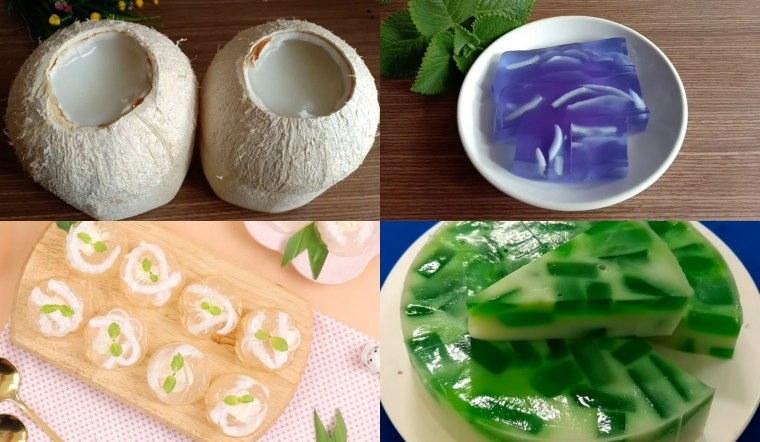 Giới thiệu về món rau câu dừa