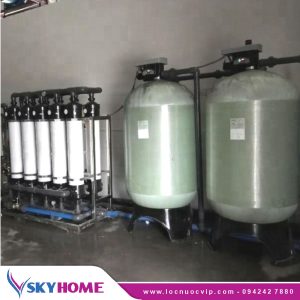 Thiết bị xử lý nước sinh hoạt Công suất lớn cho Khách sạn