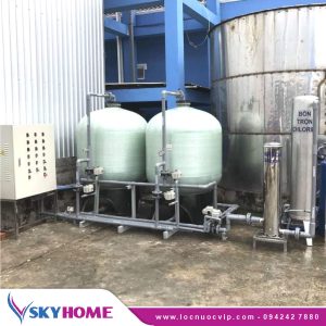 Hệ thống lọc nước công suất 300m³/ngày cho Khách sạn Quảng Ninh