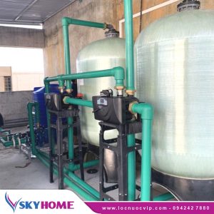 Hệ thống xử lý nước cấp cho Nhà máy Công nghiệp 15m3/h