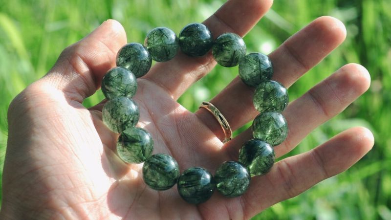 Thạch anh tóc xanh