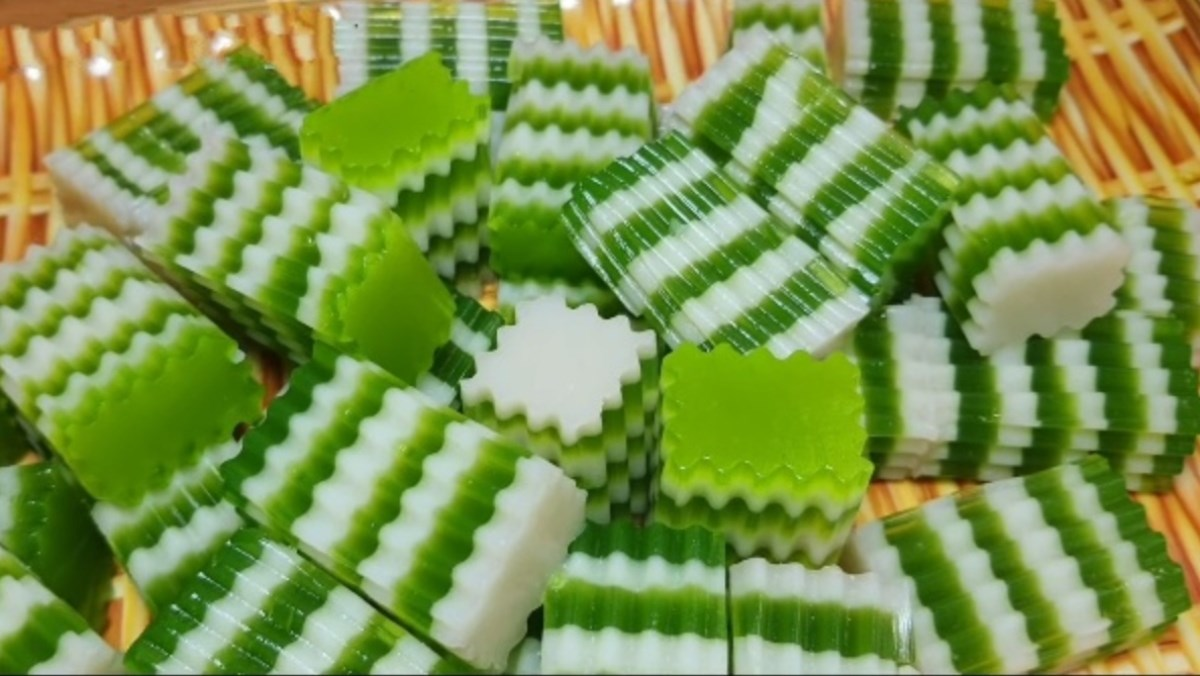 rau câu dừa lá dứa