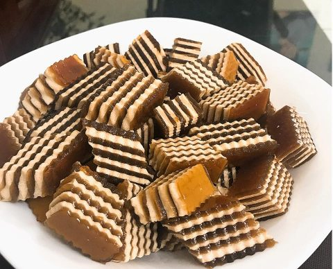 rau câu dừa vị Cà phê