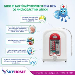 Máy tạo nước Pi Biontech BTM-100N