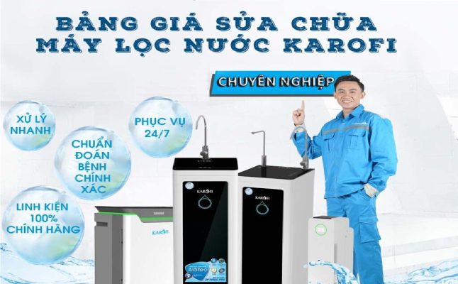 Bảng giá dịch vụ Máy lọc nước Karofi tại Hà Nội giá rẻ nhất