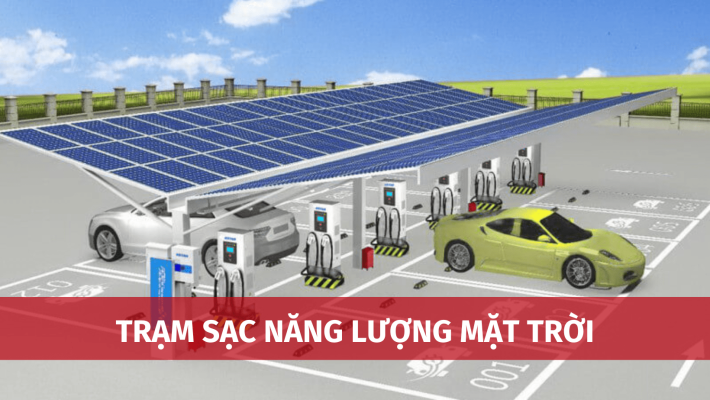 Giải pháp trạm sạc xe điện năng lượng mặt trời mới nhất hiện nay