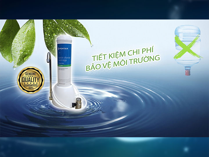 MÁY LỌC NƯỚC ĐỂ BÀN PENTAIR CTS-QC-1000C