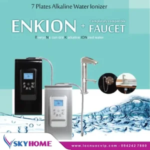 Máy lọc nước ion kiềm Crewelter Enkion 7 Hàn Quốc