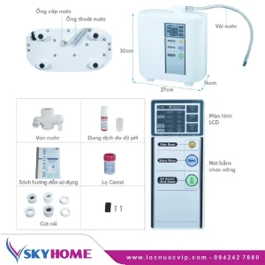 Máy điện giải ion kiềm Impart EXCEL-IE400 (MX-33) Nhật Bản 2 Máy điện giải ion kiềm Impart EXCEL-IE400 (MX-33) Nhật Bản