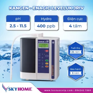 Máy lọc nước Kangen Leveluk JRIV – Sản phẩm Model mới nhất