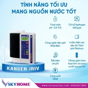 Máy lọc nước Kangen Leveluk JRIV – Sản phẩm Model mới nhất