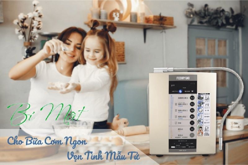 Máy lọc nước Fujiiryoki HWP-55 có thể hiểu là dòng thiết lọc nước ion kiềm