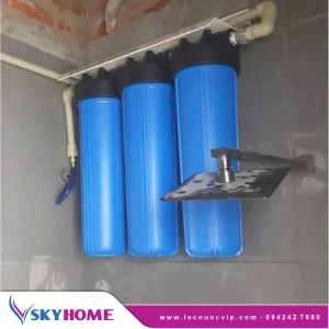 Bộ lọc nước tổng Căn hộ chung cư miễn phí lắp đặt
