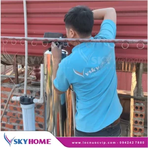 Bộ làm mềm nước giá rẻ VSK01LM-52 Simple Inox