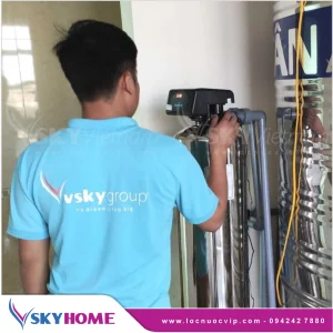 Bộ làm mềm nước giá rẻ VSK01LM-52 Simple Inox