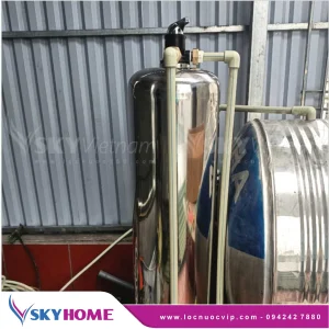 Bộ lọc nước tổng giá rẻ VSK01LT-52 Simple Inox