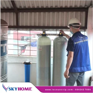 Bộ lọc nước tổng giá rẻ VSK02LT-54 Duo