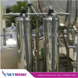 Bộ lọc nước tổng giá rẻ VSK02LT-54 Duo Inox