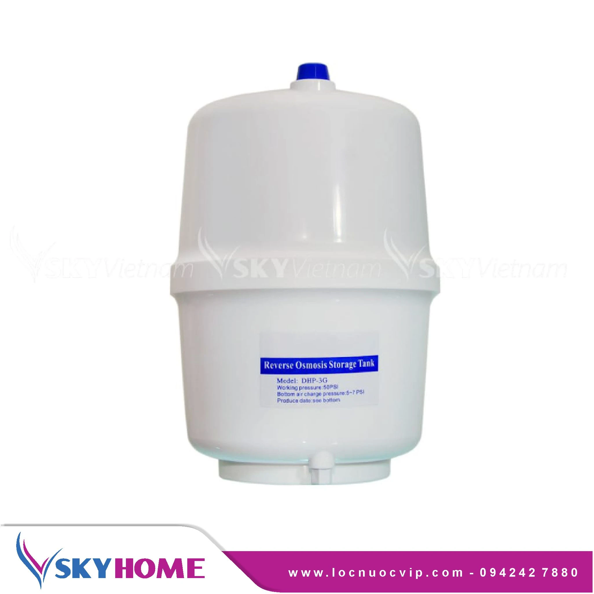 Bình áp nhựa 10lit Máy lọc nước RO Gia đình