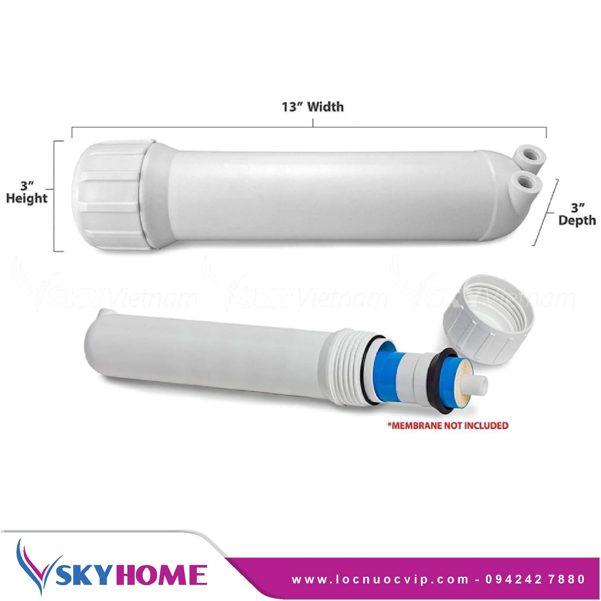 Vỏ cốc màng RO50 – 100 máy lọc nước