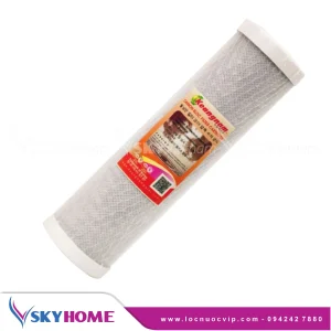 Lõi lọc nước số 03 10 inch Than hoạt tính ép mịn