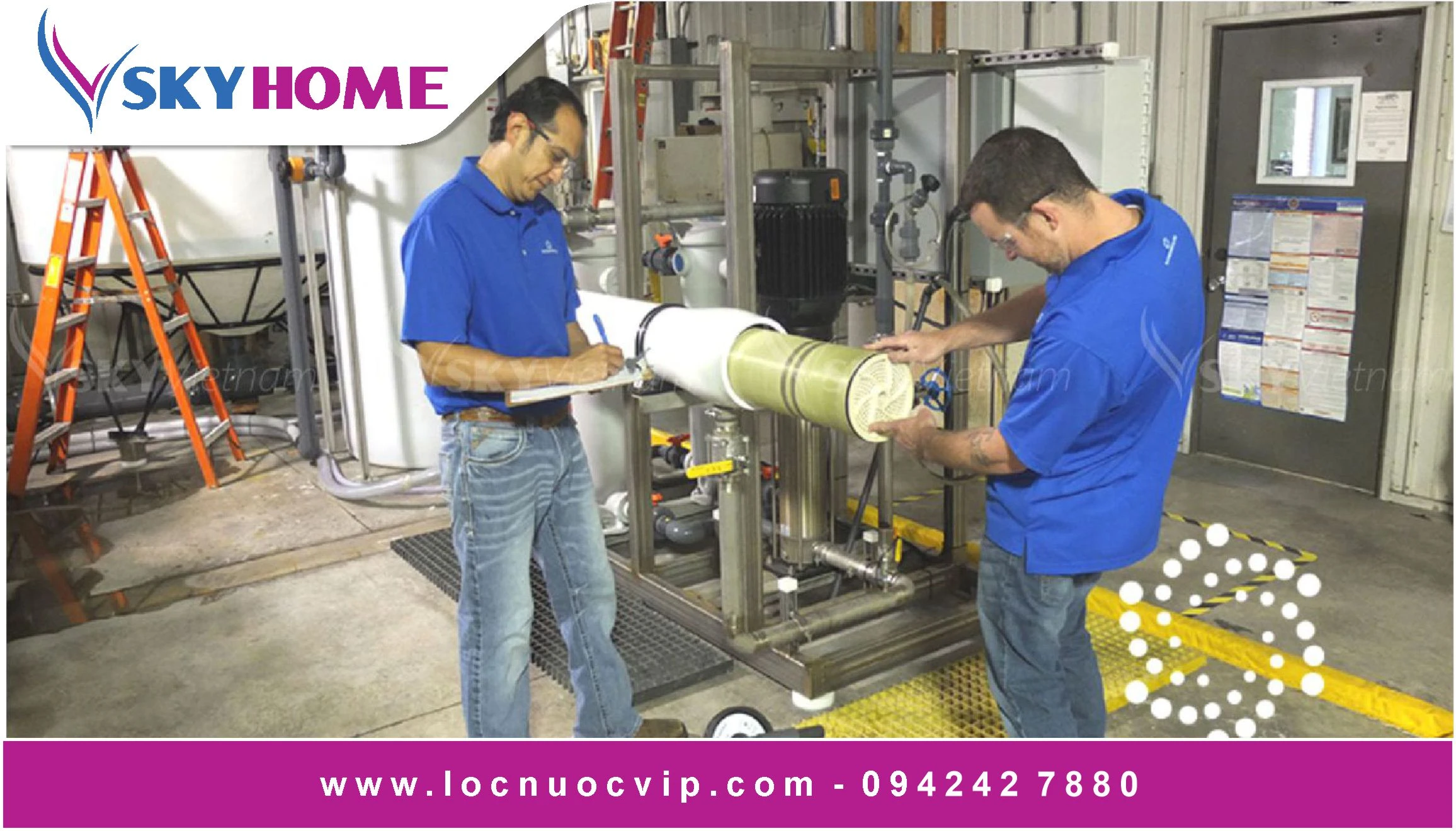 Dịch vụ bảo trì, bảo dưỡng, sửa chữa Dây chuyền lọc nước uy tín