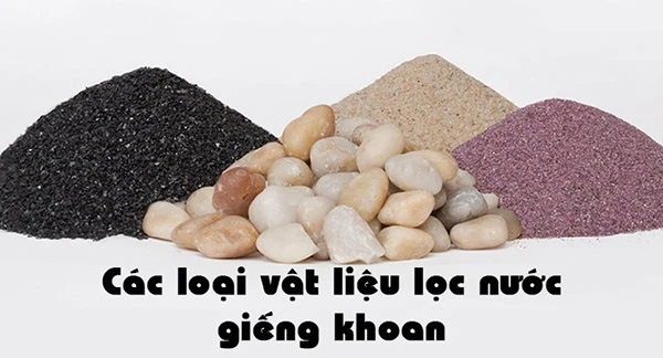 Vật liệu lọc khử sắt, lọc sắt trong nước giếng khoan mới nhất 2026