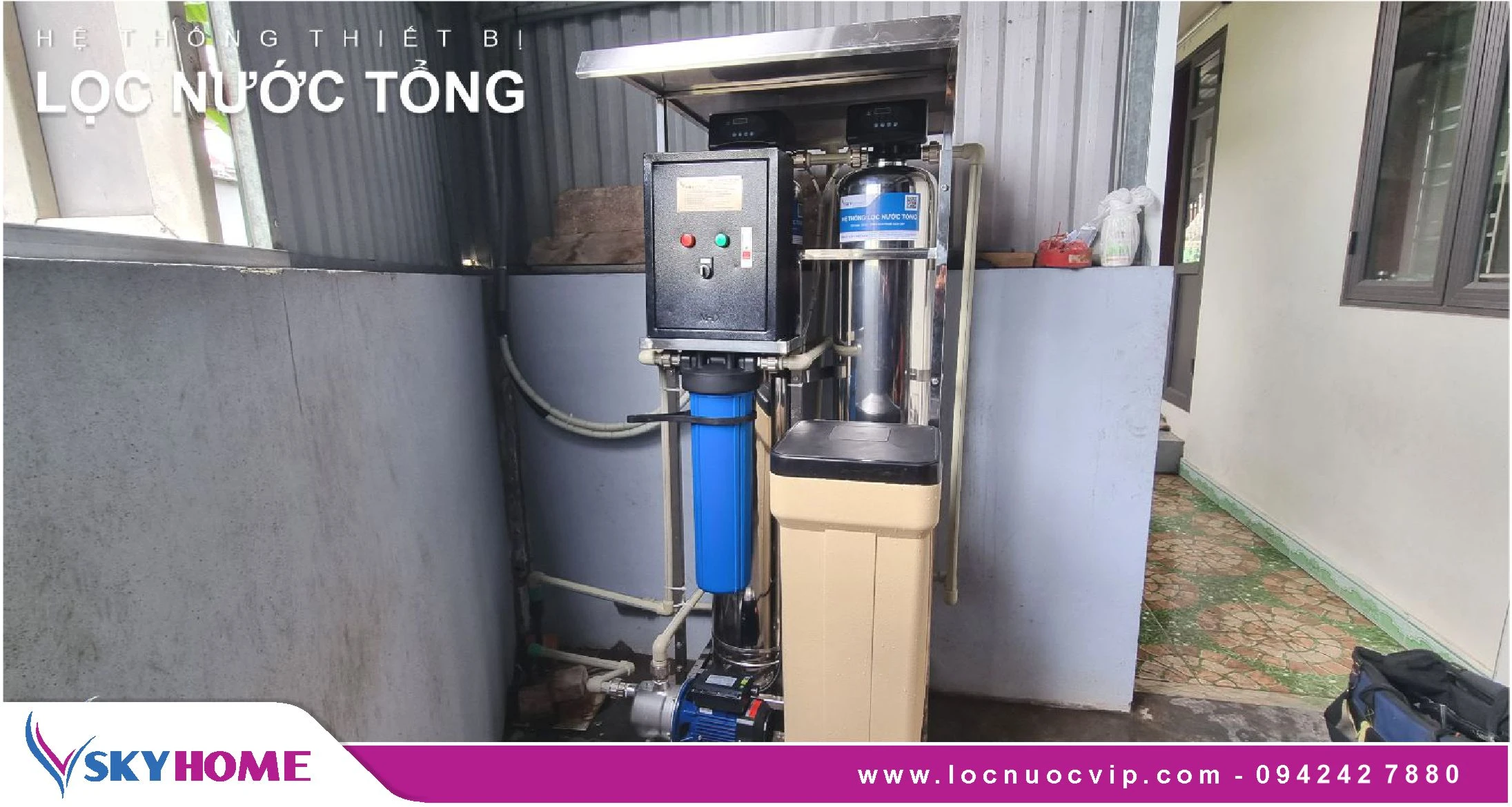 Hệ thống lọc nước tổng sinh hoạt gia đình có quan trọng không?